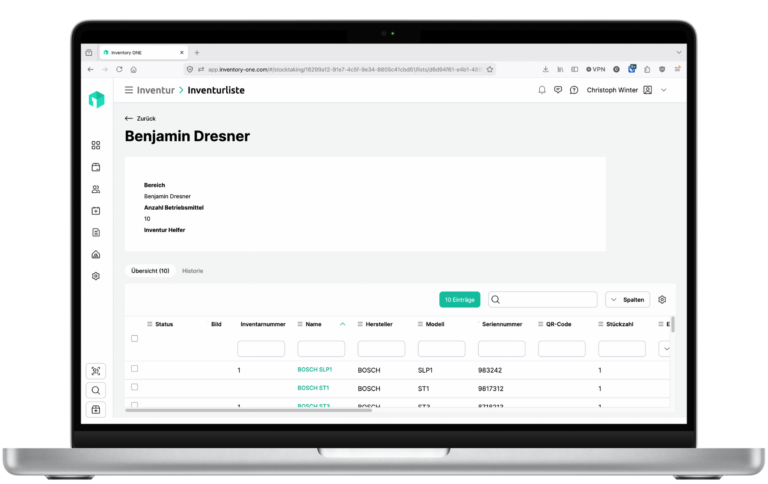 Inventory ONE resource management