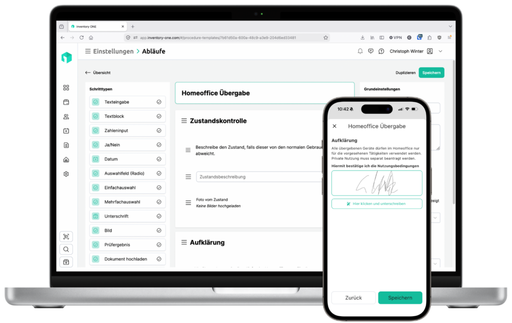 Inventur digital sicher und einfach