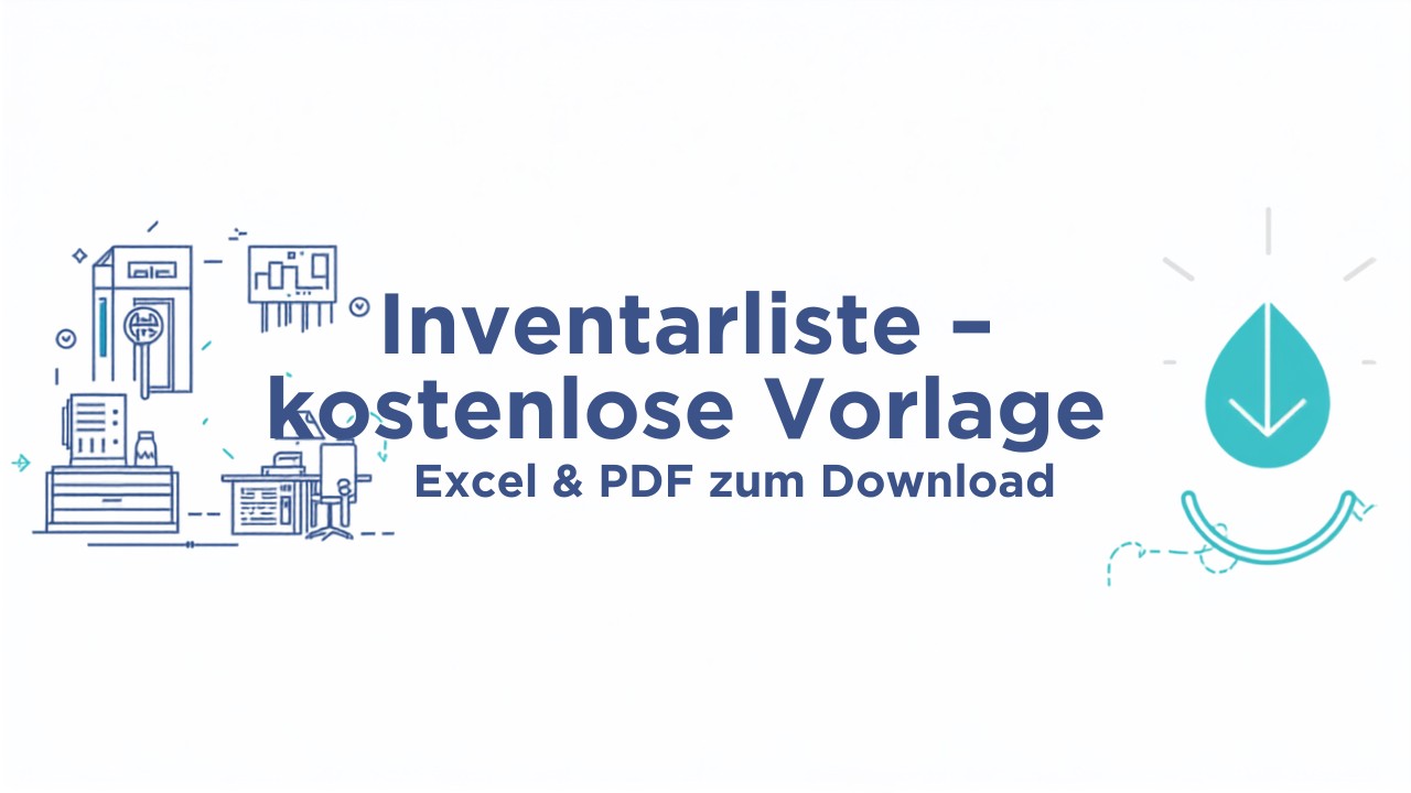 Inventarliste-Vorlage – kostenlos als Excel und PDF